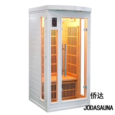 2022 Cabina sauna a infrarossi lontani portatile in legno alla moda/cabina sauna per famiglie